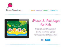 Tablet Screenshot of bravetomatoes.com